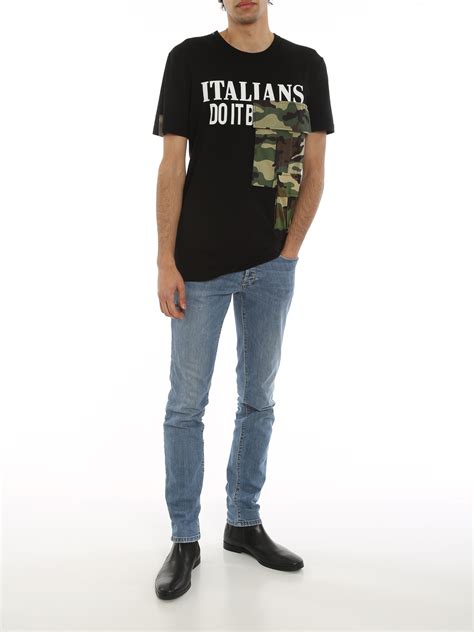 dolce gabbana t shirt damen schwarz